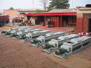 雙軸粉塵加濕攪拌機